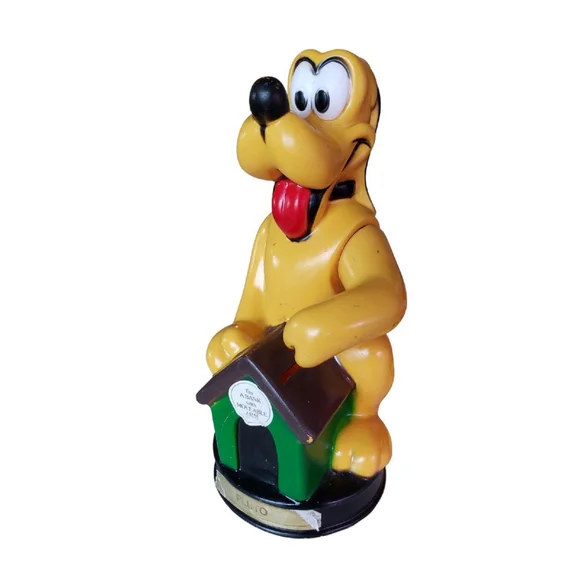 Vintage Walt Disney Land Collectibles Mickey Mouse bottles And Pluto bank - Picture 9 of 16